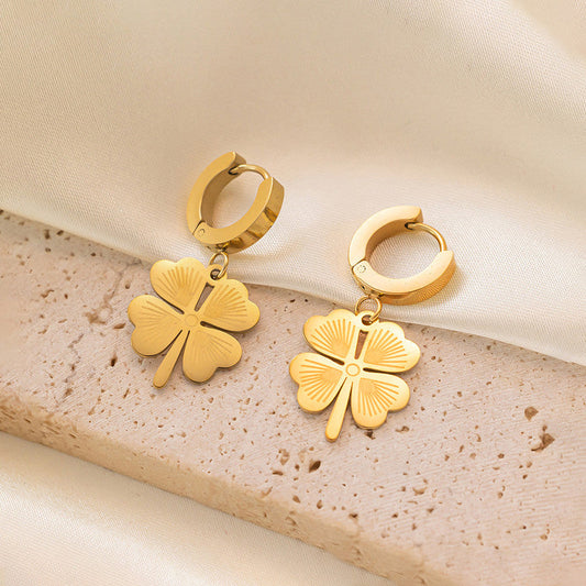 Clover Charm Earrings