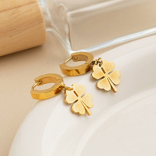 Clover Charm Earrings