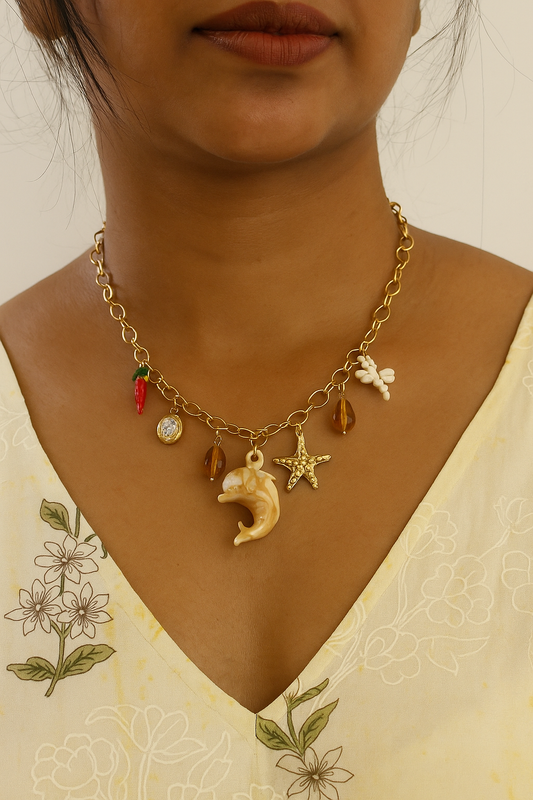 Dolphin Charm Necklace