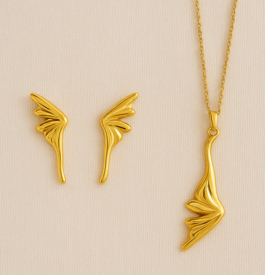 Wing Wing Necklace Set